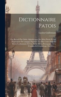 Couverture_Dictionnaire Patois