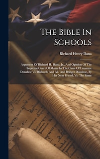 Front cover_The Bible In Schools