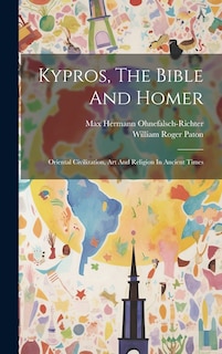 Front cover_Kypros, The Bible And Homer