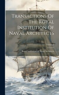 Front cover_Transactions Of The Royal Institution Of Naval Architects; Volume 2