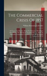 Front cover_The Commercial Crisis Of 1857