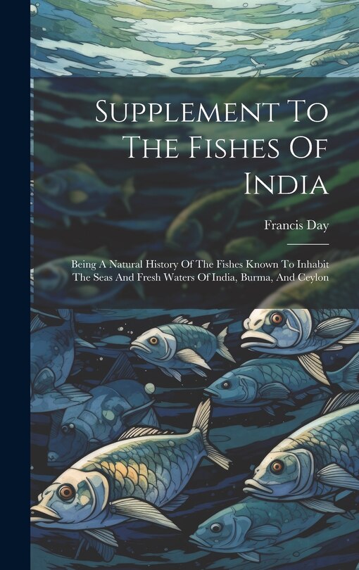 Couverture_Supplement To The Fishes Of India