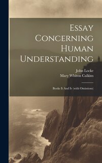 Couverture_Essay Concerning Human Understanding