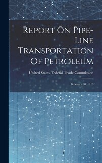 Front cover_Report On Pipe-line Transportation Of Petroleum