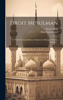 Front cover_Droit Musulman