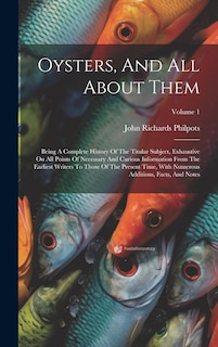 Front cover_Oysters, And All About Them