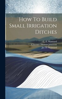 Front cover_How To Build Small Irrigation Ditches