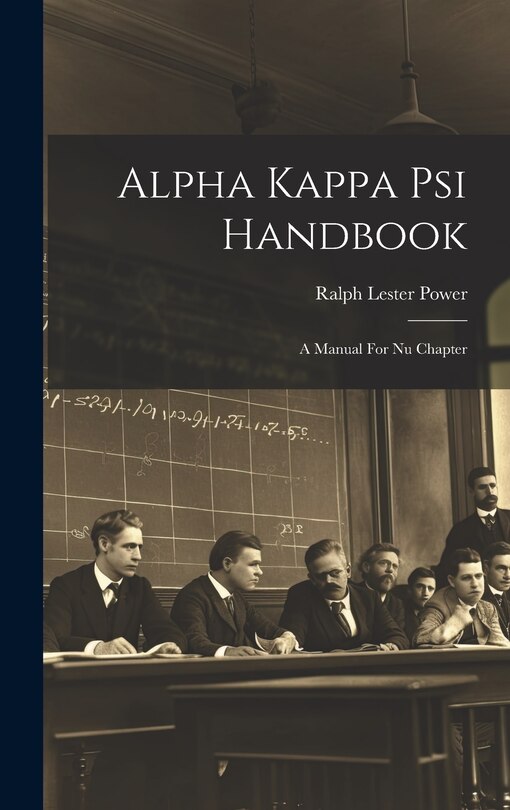 Couverture_Alpha Kappa Psi Handbook