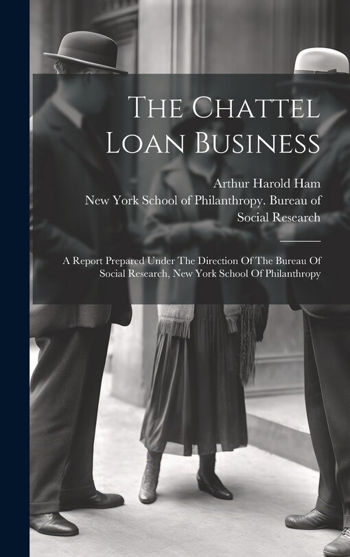 Front cover_The Chattel Loan Business