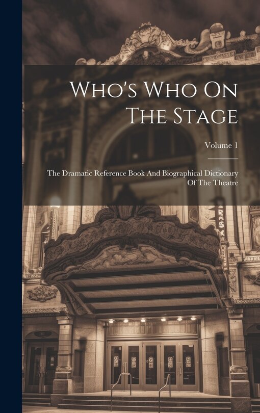 Couverture_Who's Who On The Stage