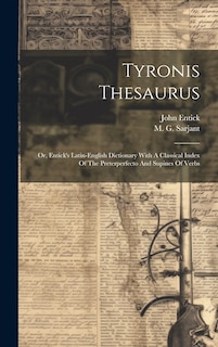 Couverture_Tyronis Thesaurus