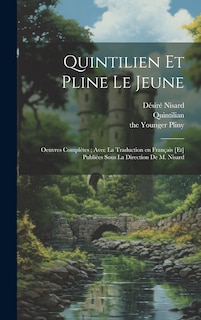 Front cover_Quintilien et Pline le Jeune