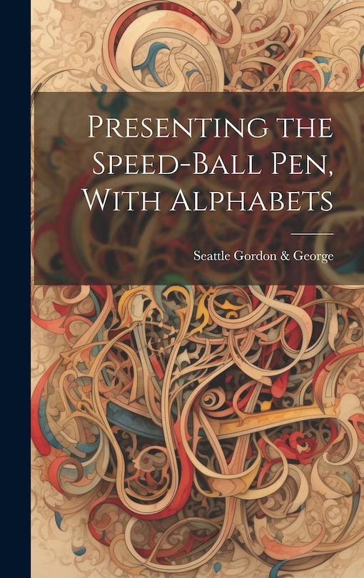 Front cover_Presenting the Speed-ball Pen, With Alphabets
