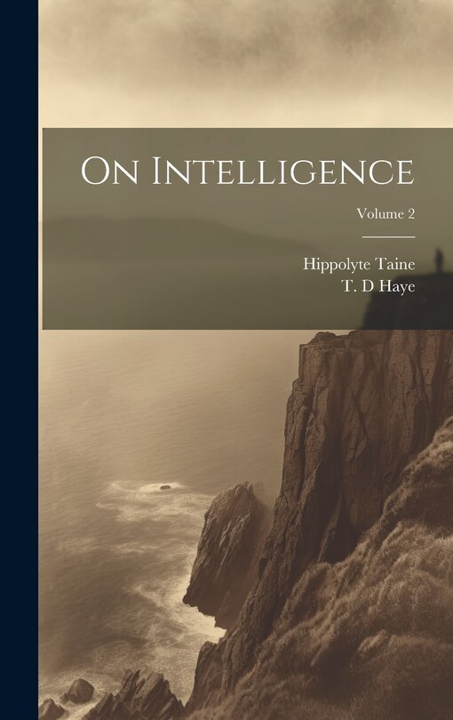 Couverture_On Intelligence; Volume 2