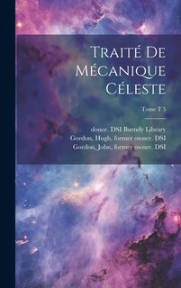 Front cover_Traité de mécanique céleste; Tome t 5