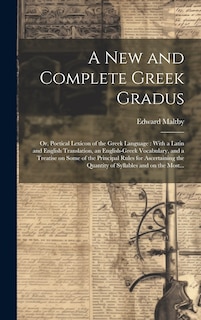 Front cover_A New and Complete Greek Gradus