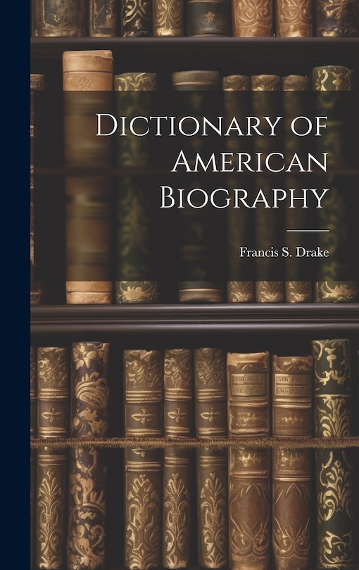Front cover_Dictionary of American Biography