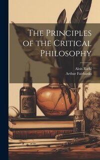 Front cover_The Principles of the Critical Philosophy