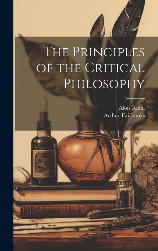 Front cover_The Principles of the Critical Philosophy