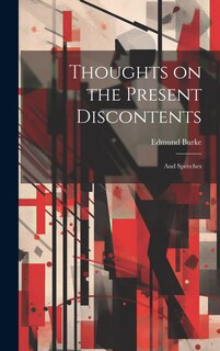 Couverture_Thoughts on the Present Discontents