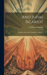 Couverture_And Judas Iscariot