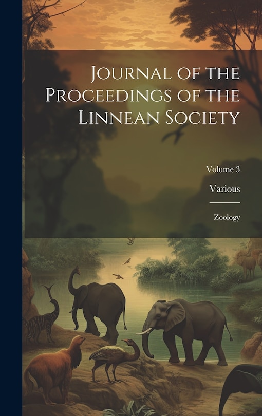 Couverture_Journal of the Proceedings of the Linnean Society