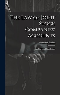 Front cover_The Law of Joint Stock Companies' Accounts