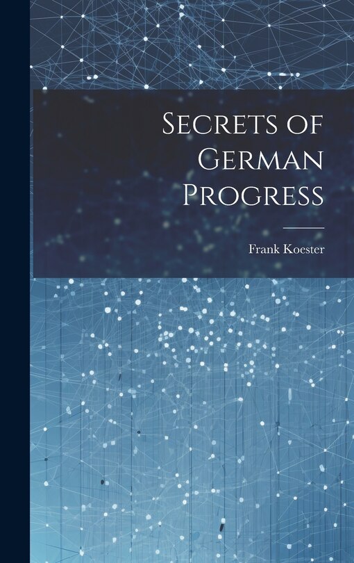 Couverture_Secrets of German Progress