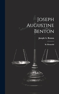 Front cover_Joseph Augustine Benton
