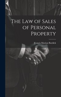 Front cover_The Law of Sales of Personal Property