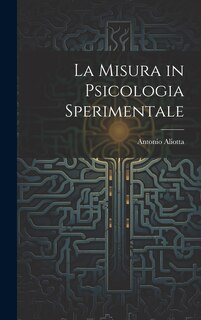 Front cover_La Misura in Psicologia Sperimentale