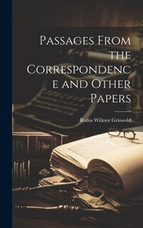 Front cover_Passages From the Correspondence and Other Papers
