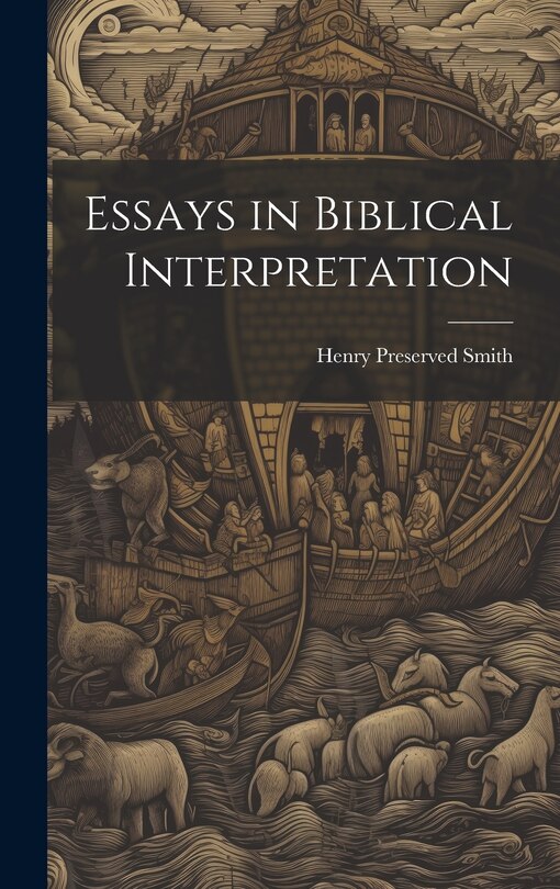 Couverture_Essays in Biblical Interpretation