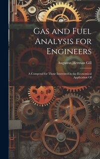 Front cover_Gas and Fuel Analysis for Engineers