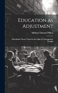Couverture_Education as Adjustment