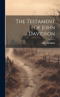 Front cover_The Testament of John Davidson