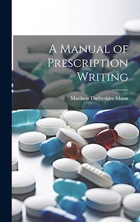 Front cover_A Manual of Prescription Writing