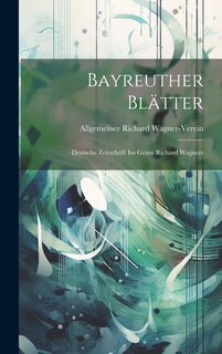 Couverture_Bayreuther Blätter