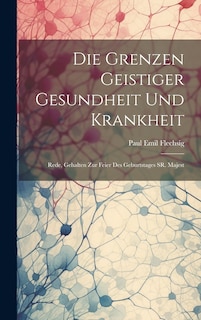Couverture_Die Grenzen Geistiger Gesundheit und Krankheit