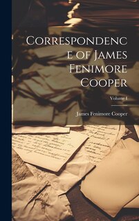 Front cover_Correspondence of James Fenimore Cooper; Volume I