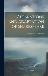Couverture_Altarations and Adaptation of Shakespeare