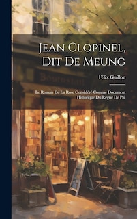 Front cover_Jean Clopinel, dit de Meung