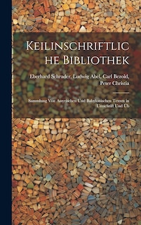 Front cover_Keilinschriftliche Bibliothek