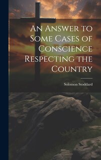 Front cover_An Answer to Some Cases of Conscience Respecting the Country