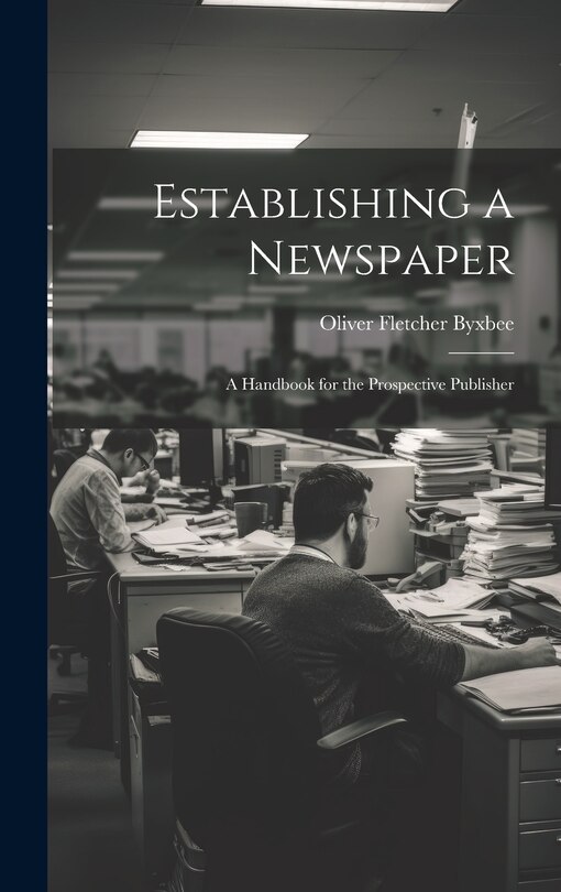 Front cover_Establishing a Newspaper