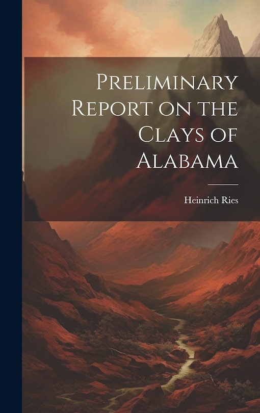 Couverture_Preliminary Report on the Clays of Alabama