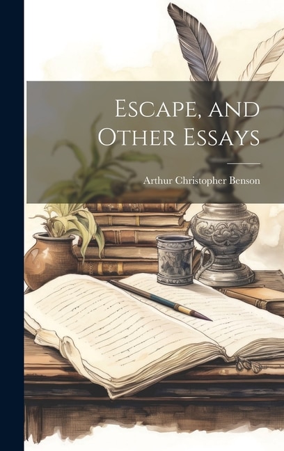 Front cover_Escape, and Other Essays