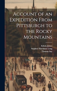 Couverture_Account of an Expedition From Pittsburgh to the Rocky Mountains