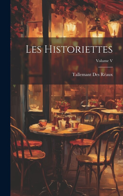 Front cover_Les Historiettes; Volume V