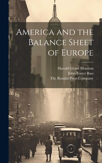 Front cover_America and the Balance Sheet of Europe